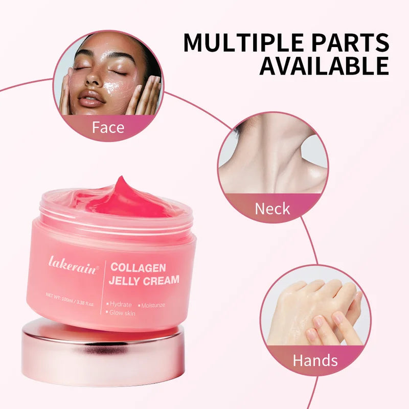 Anti-Aging Collagen Face Cream 100ml Moisturizer with Niacinamide for Hydrating & Firming
