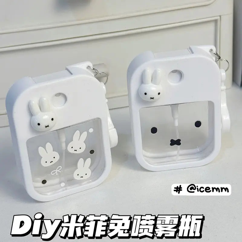 Kawaii Miffy Cartoon Hydrating Spray Bottle - Summer Handheld Humidifier