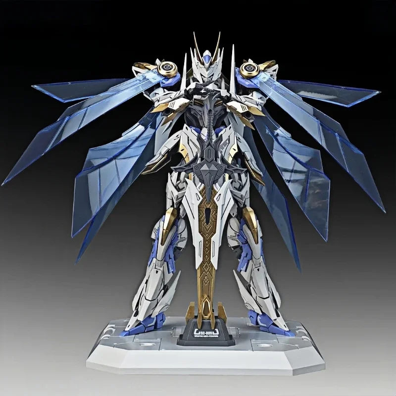 Knight Action Figure Model Kit with Dual Armor Modes - Collectible Toy