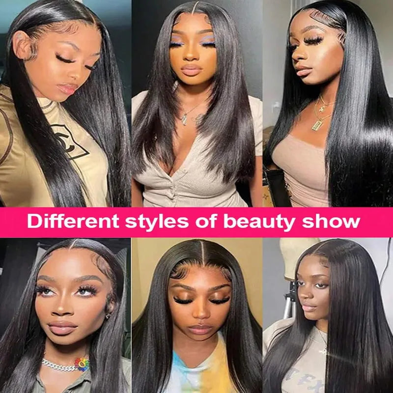 HD Transparent Lace Front Wig 13x4 13x6 Full Lace Human Hair 250 Density for Women