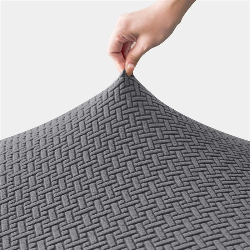 Polar Fleece RV Dinette Cushion Covers Set - Stretch Couch & Booth Seat Protectors