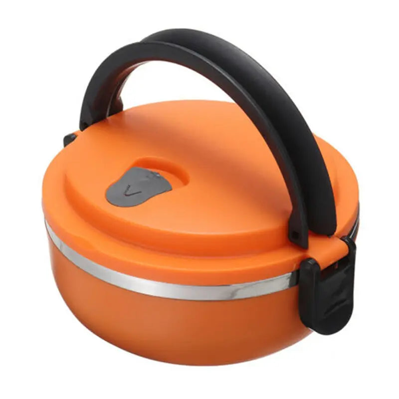 Stainless Steel Insulated Lunch Box Thermos Food Container for Travel & Office