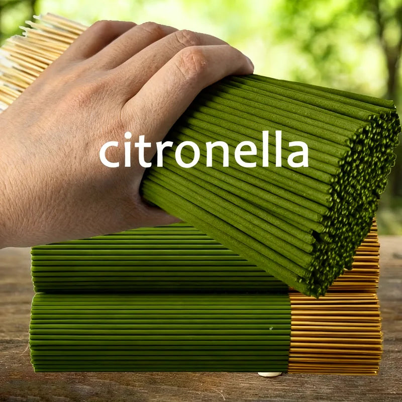 Artificial Wood Burning Sticks for Home & Outdoor Fragrance - Recycled Wood Decor