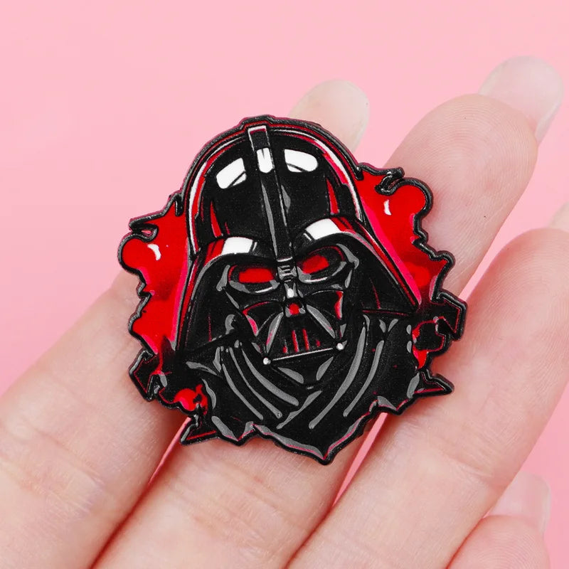 Movie Robot Enamel Pin Lapel Badge for Clothing & Backpack Accessories