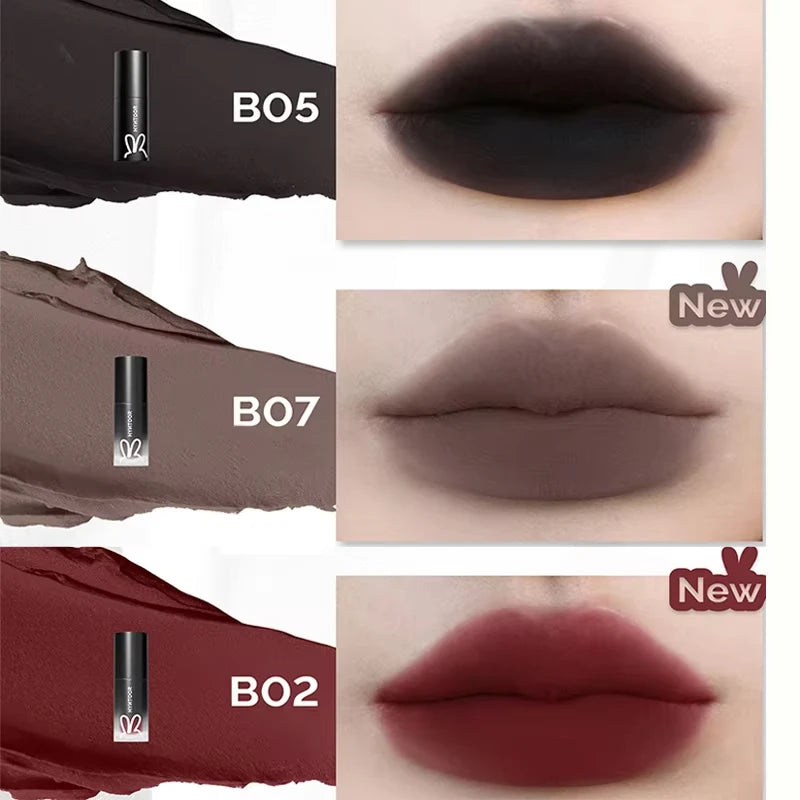 Matte Lipstick Set - Long-Lasting Velvet Lip Makeup in Multiple Colors