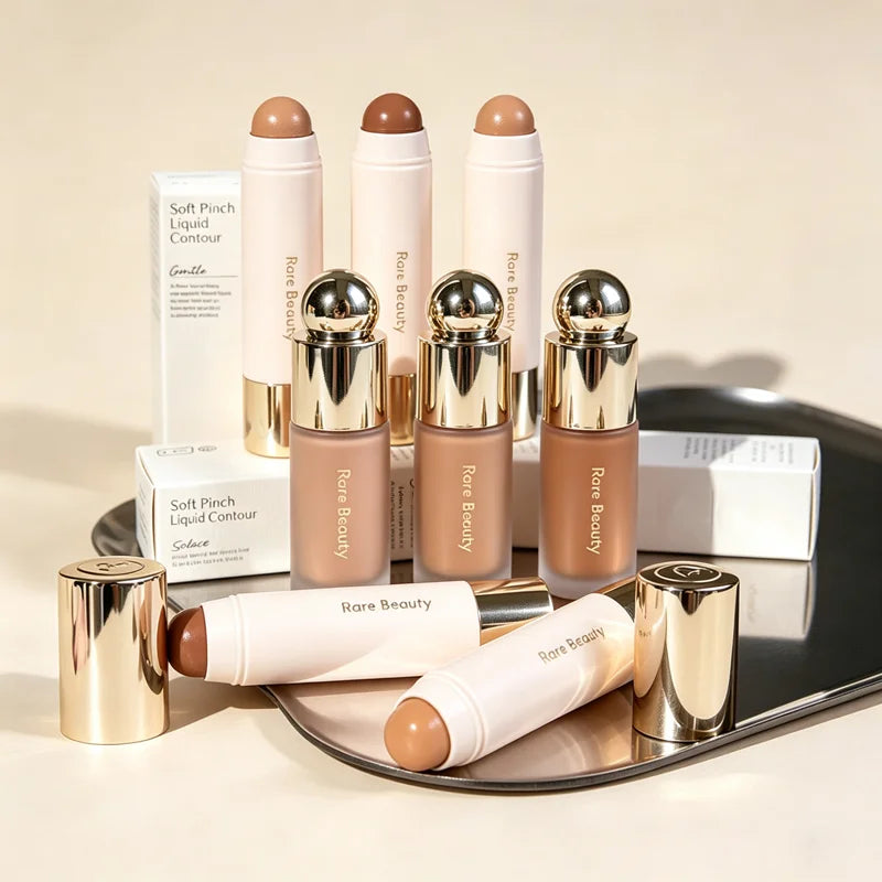 Contouring Face Bronzer Stick Cream - Light & Dark Shades for Daily Makeup