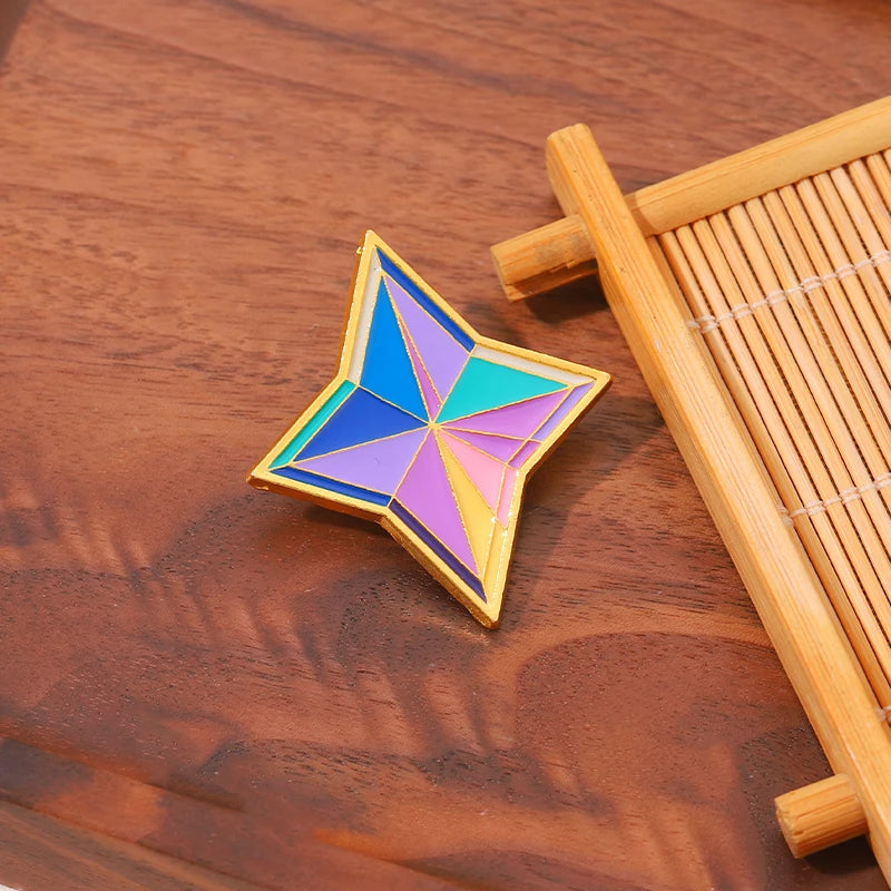 Custom Genshin Impact Prop Brooches Lapel Pins Game Jewelry Gift for Kids & Friends