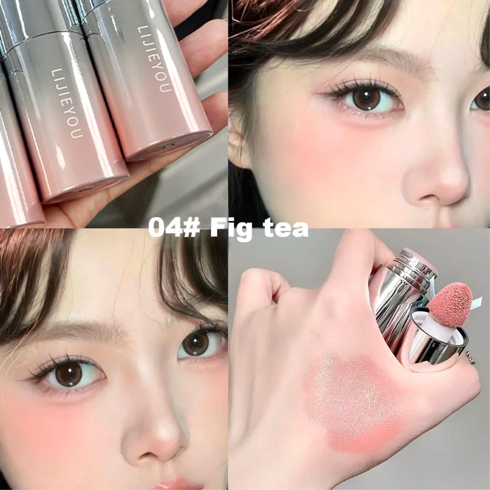 Air Cushion Blush Stick Long-Lasting Natural Face Makeup for Women
