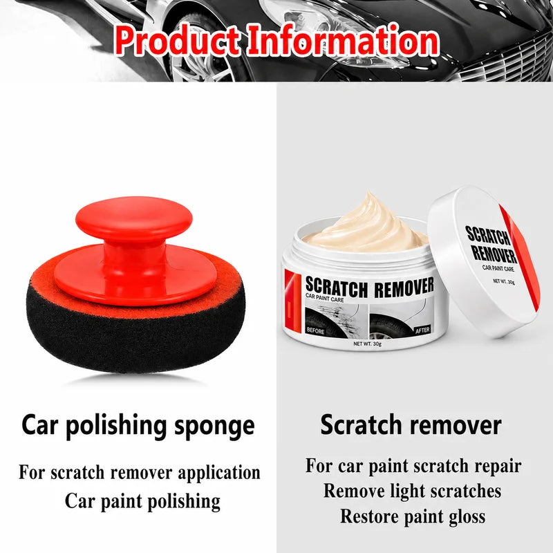 Car Scratch Remover Paint Care Kit for Auto Body Polishing and Scratch Repair