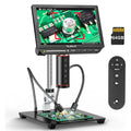 4K Digital Microscope with Autofocus 2000x HDMI Soldering Repair Kit 8" Screen