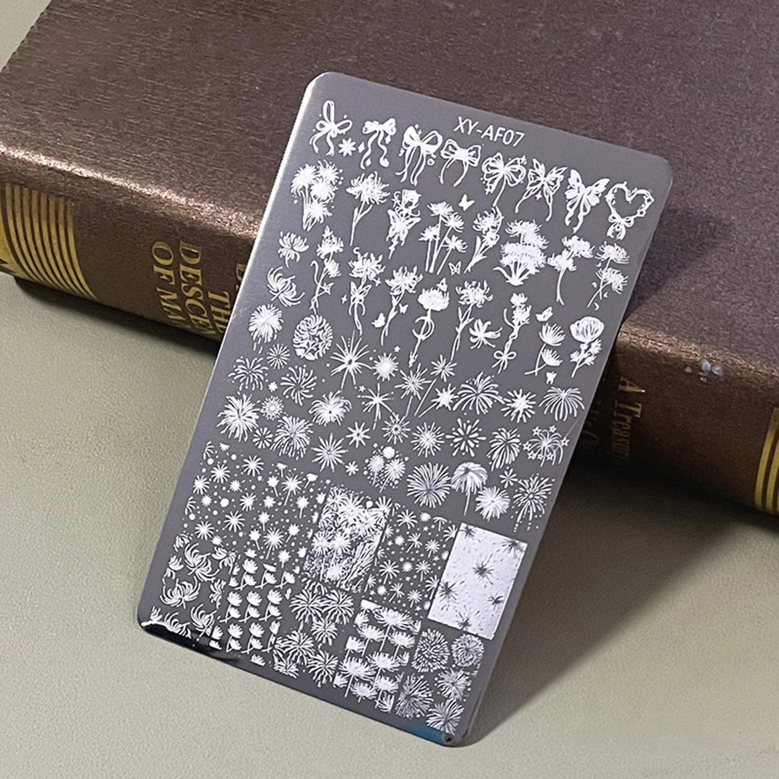 Nail Stamping Plates Set - Multi-Style Nail Art Stencils for Professional & Home Use