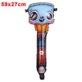 Halloween Latex Balloons Set - Inflatable Ghost & Pumpkin Foil Balloons for Kids Party Decorations