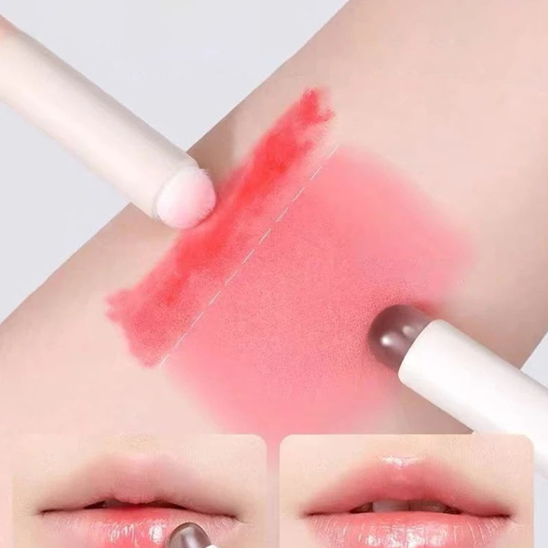 Silicone Lip Brush - Reusable Soft Makeup Applicator for Lipstick & Eyeshadow
