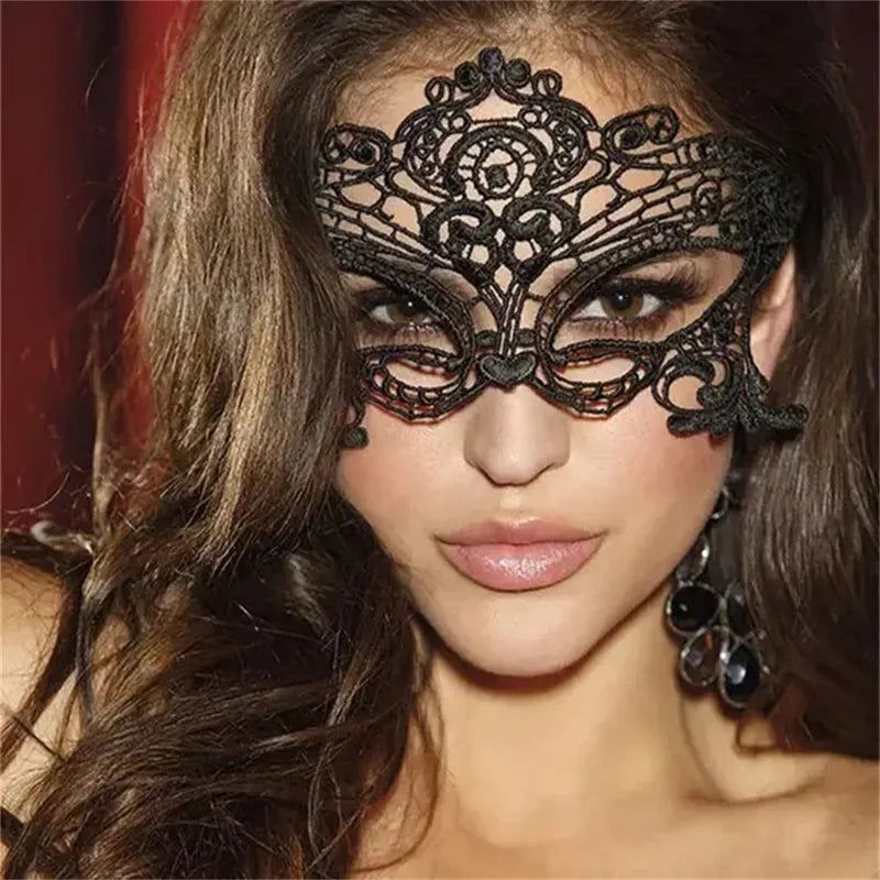 Lace Mask Embroidery Appliques for Costume Party and Wedding Accessories