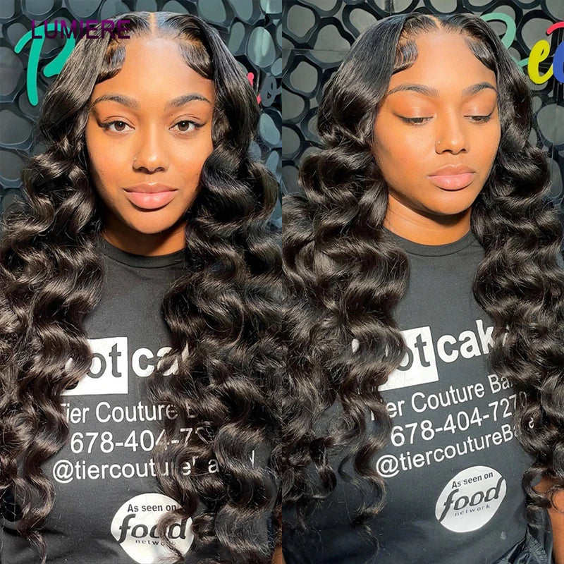 Deep Wave Human Hair Bundles with Closure - Wavy Curly Weave Extensions