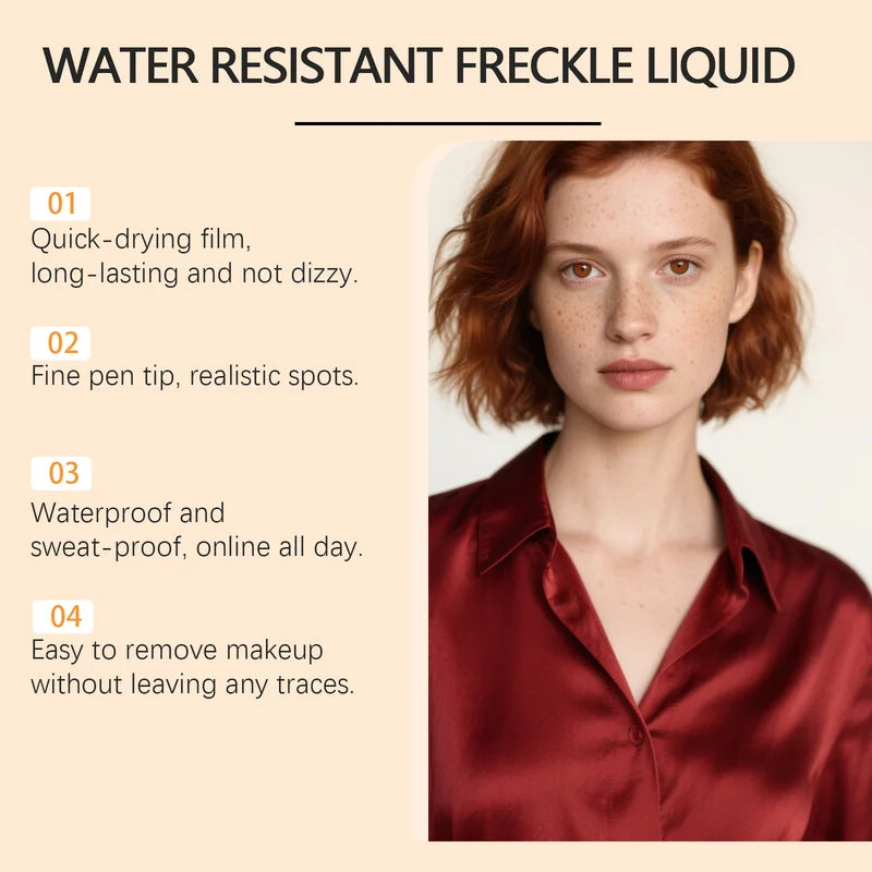 Waterproof Liquid Freckles Makeup - Natural Long Lasting Spot Fake Dot