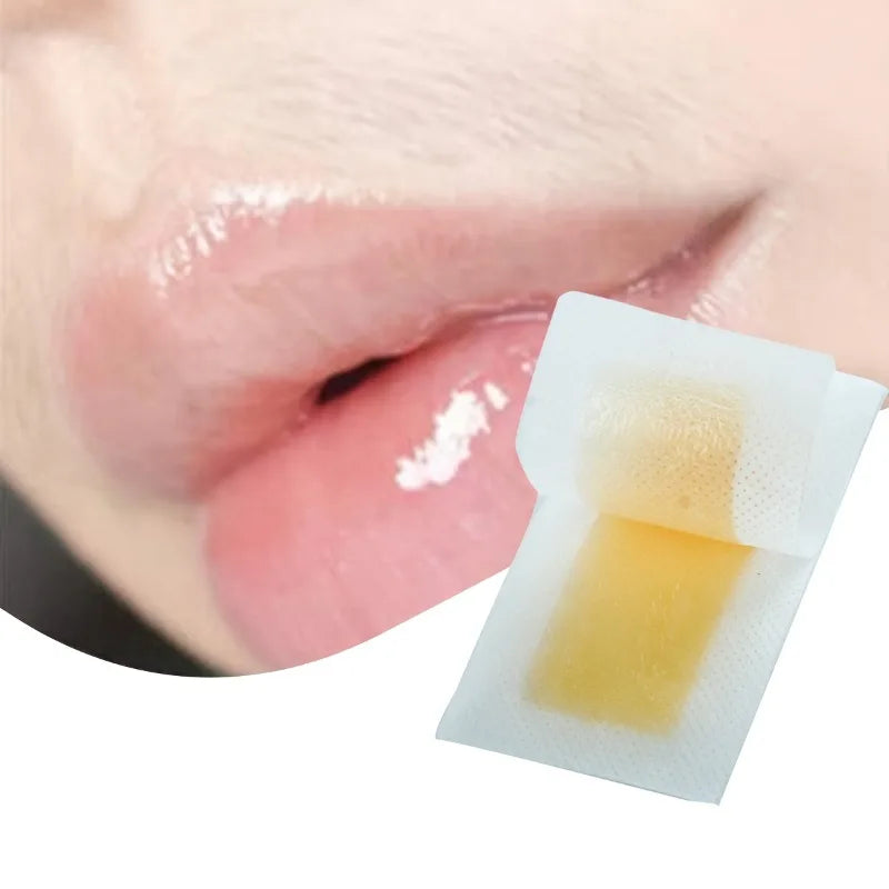 10pcs Honey Scented Facial Hair Removal Wax Strips for Brows Lips Cheeks