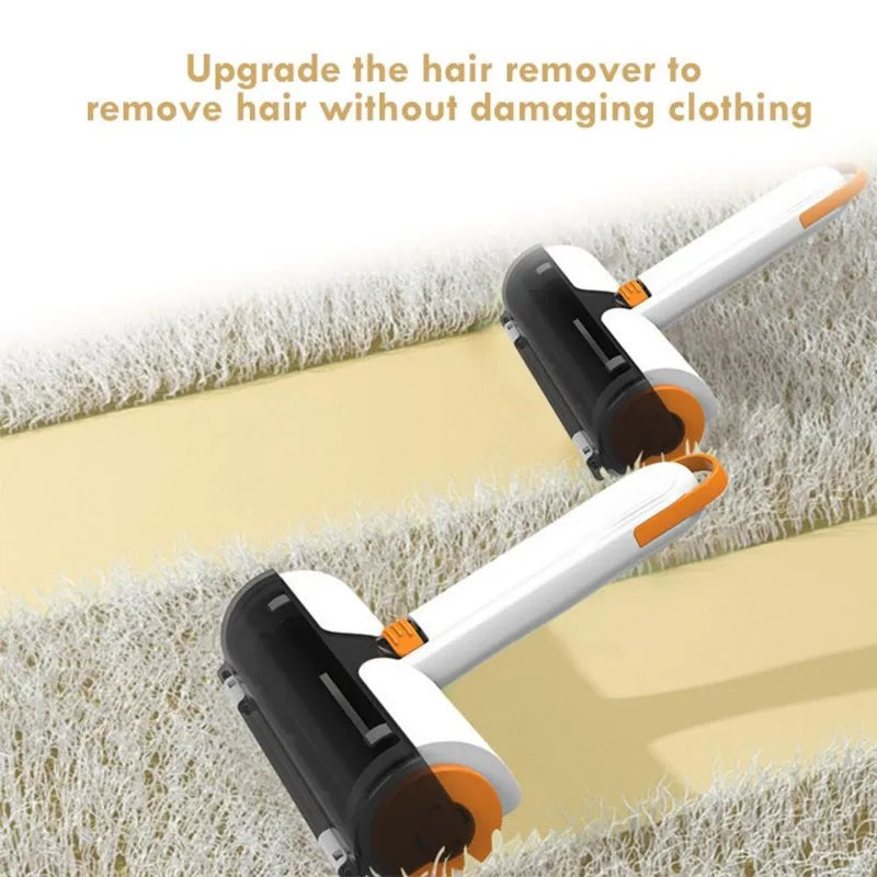 Pet Hair Remover Roller - Washable, Portable Fur Sticking Brush for Clothes & Furniture