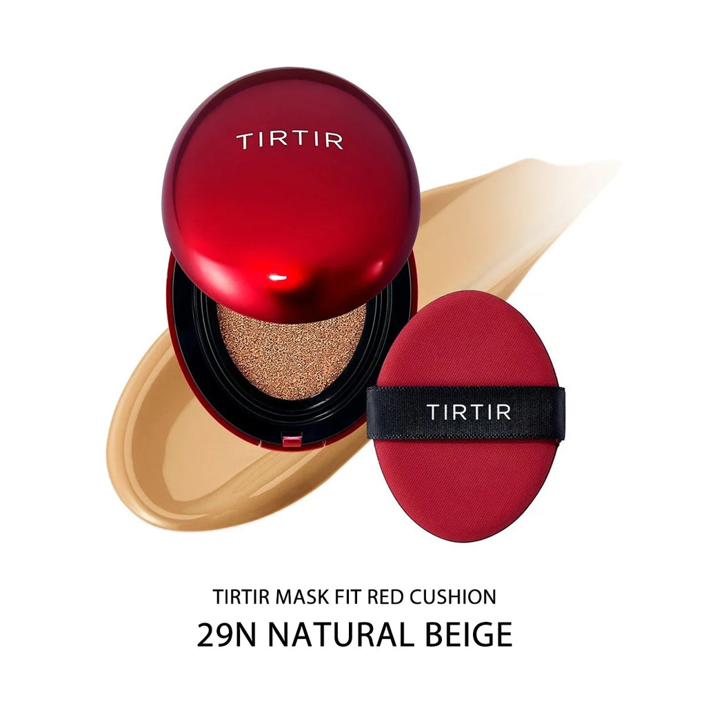 Buildable Full Coverage Cushion Foundation with Satin Finish - Long Lasting, K-Beauty