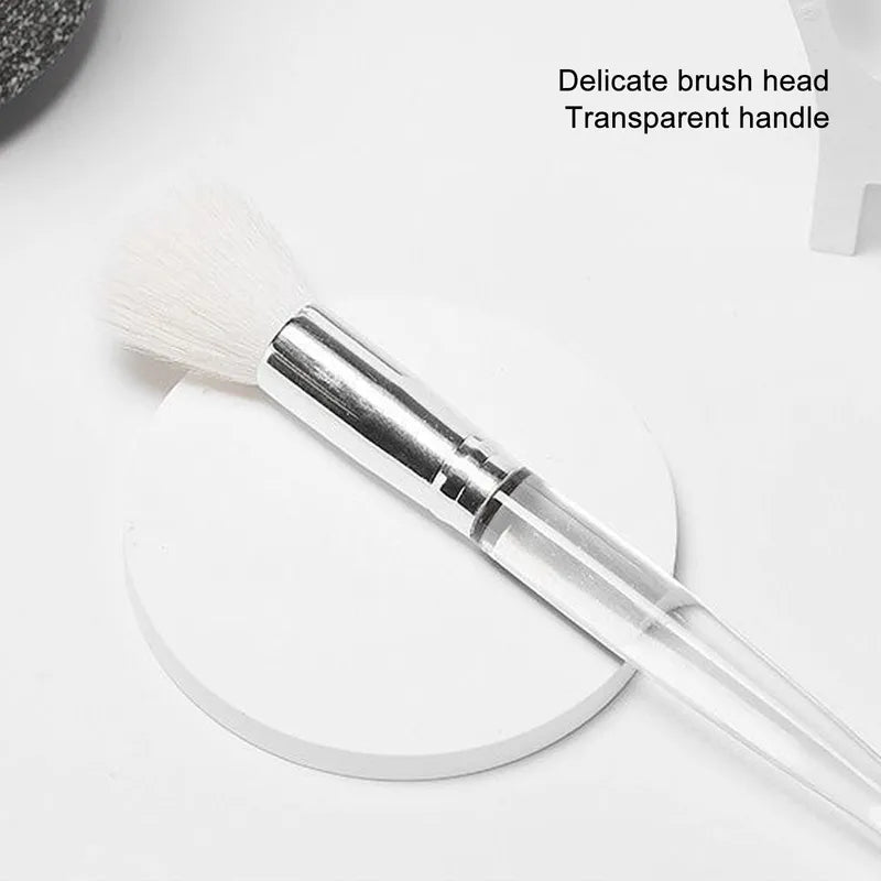 Face Mask Brush Applicator Set - Soft Hair & Clear Handle for Skincare & Beauty