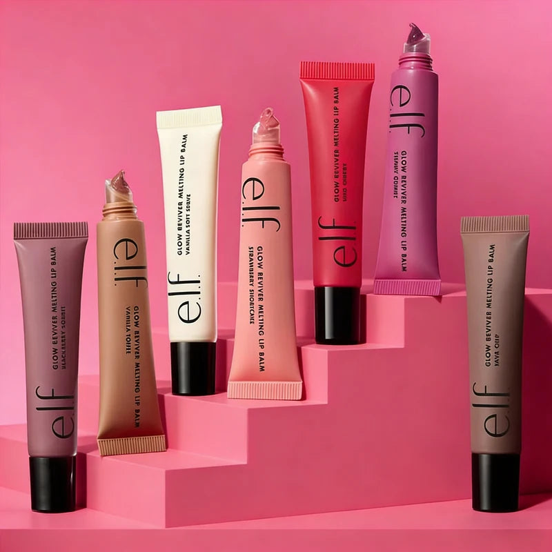 Hydrating Fruit Lip Balm Set - Natural Lip Gloss for Plump & Moisturized Lips