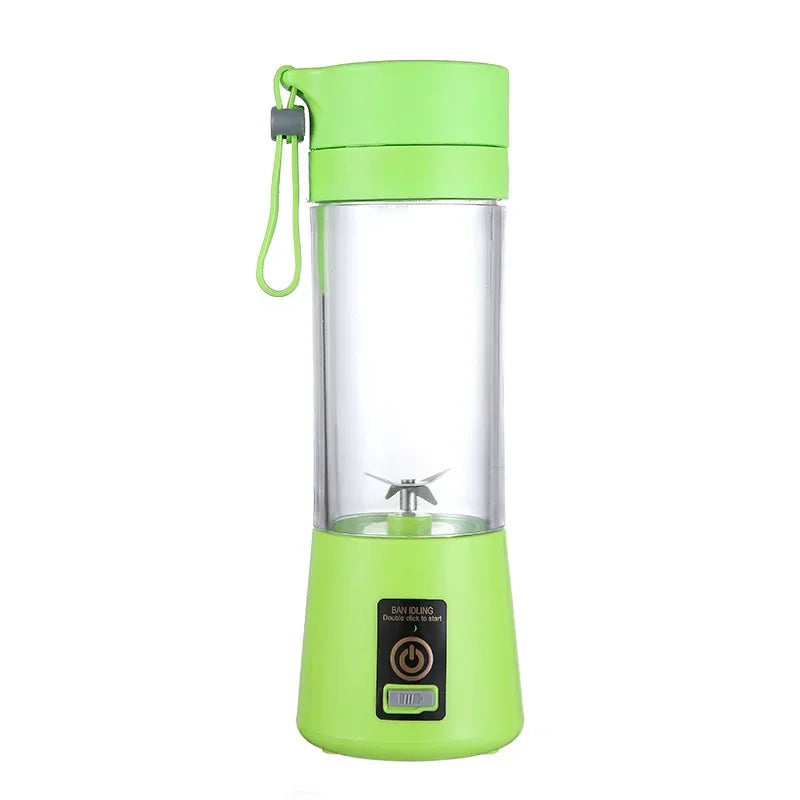 Portable 380ml USB Blender for Shakes & Smoothies - Rechargeable & Compact
