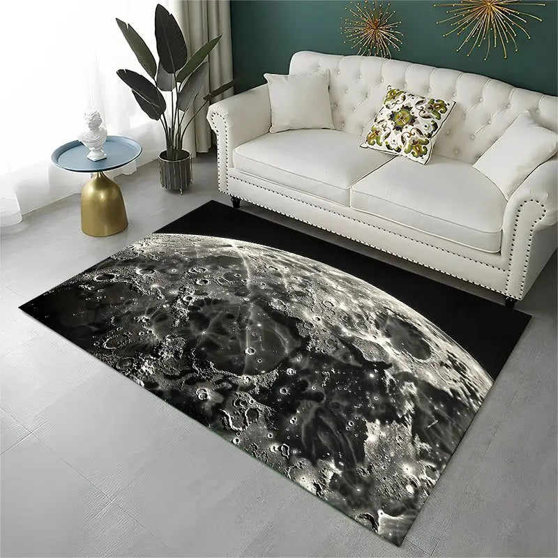Rainbow Chakra Yoga Meditation Rug Non-Slip Large Floor Carpet for Home & Studio
