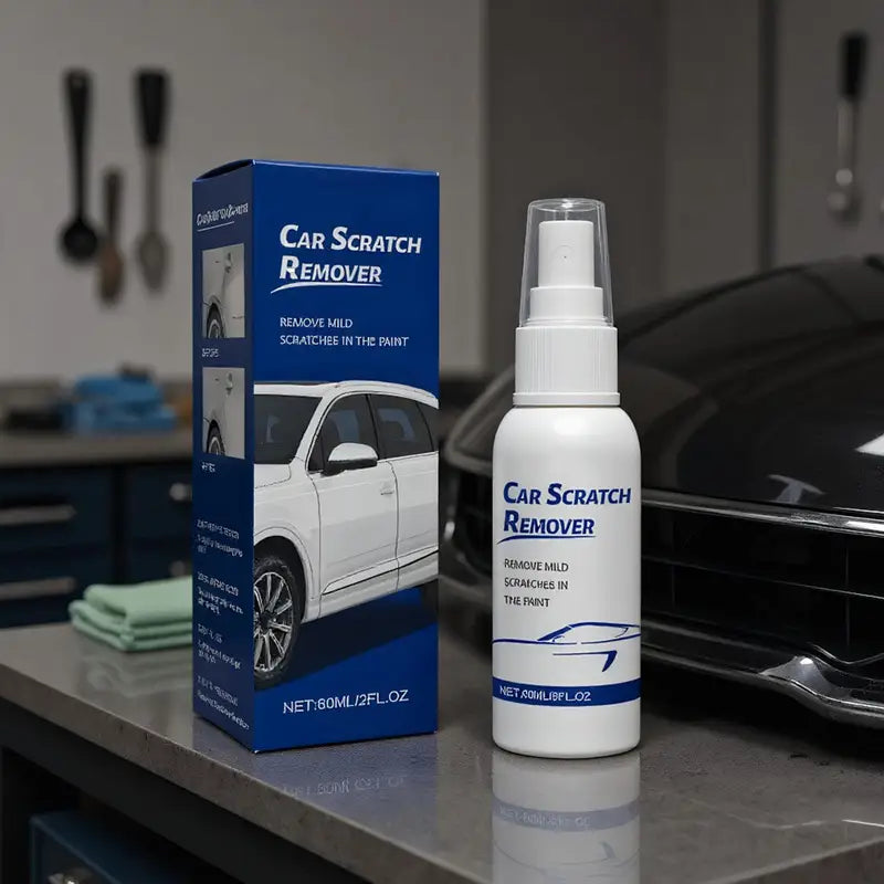 Car Scratch Remover Spray 60ml - Automotive Paint Polish & Surface Protector