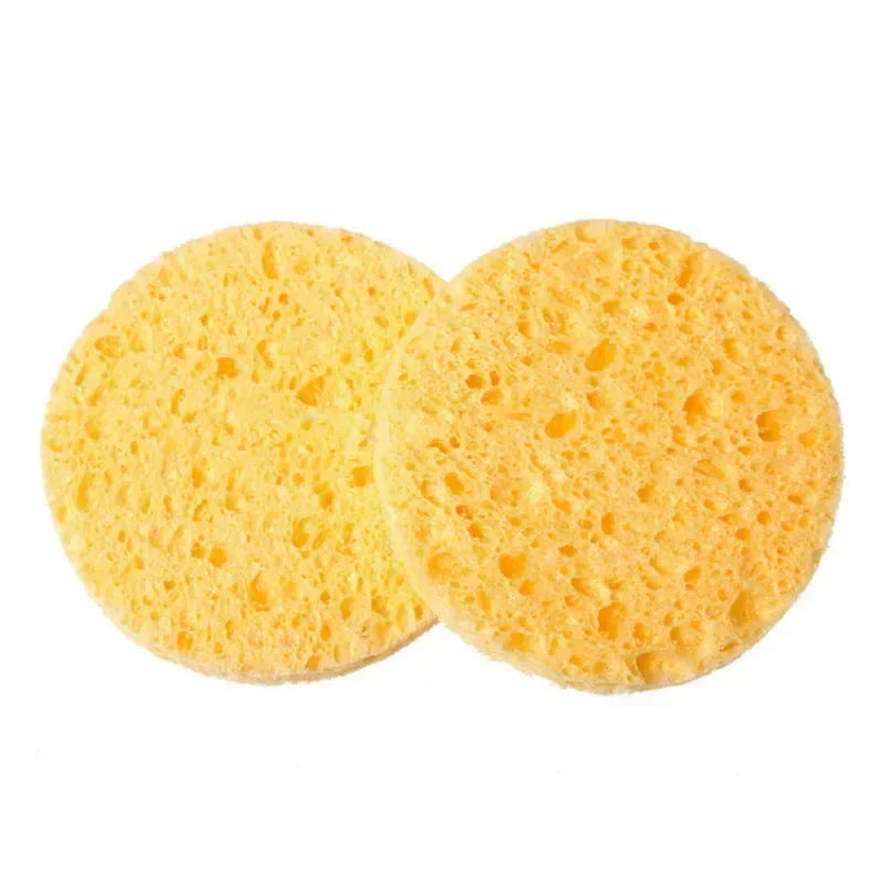 5-10pcs Reusable Makeup Remover Sponges - Facial Cleansing & Beauty Tools