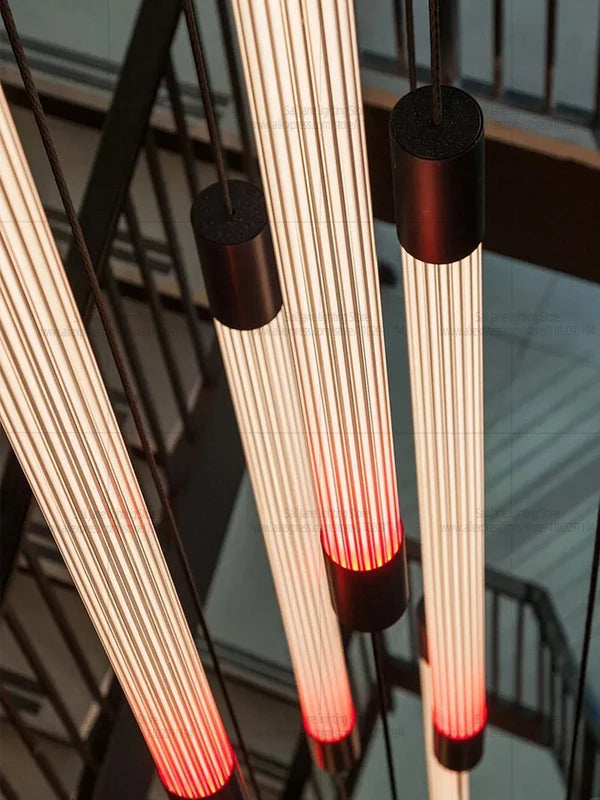 Modern LED Pendant Light Fixture for Living Room & Bedroom - Luxury Chandelier