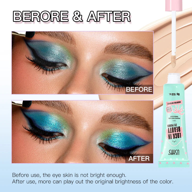 Eye Primer Long-Lasting Makeup Base Modifies Skin Tone Enhances Eye Color