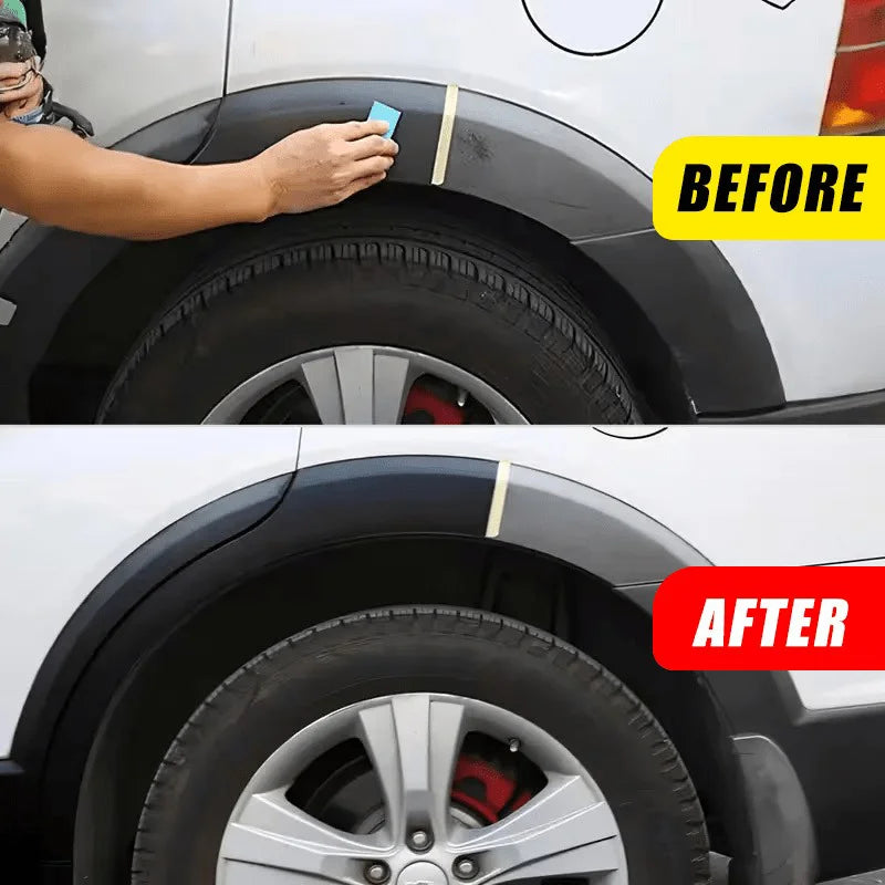 High-Gloss Tire Wax - Long-Lasting Black Tire Shine & Anti-Aging Protection