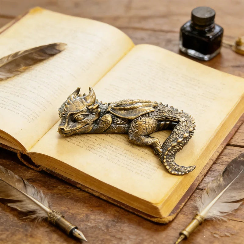 Resin Decorative Ornament for Bookshelves or Desks - Fantasy Style Home Decor