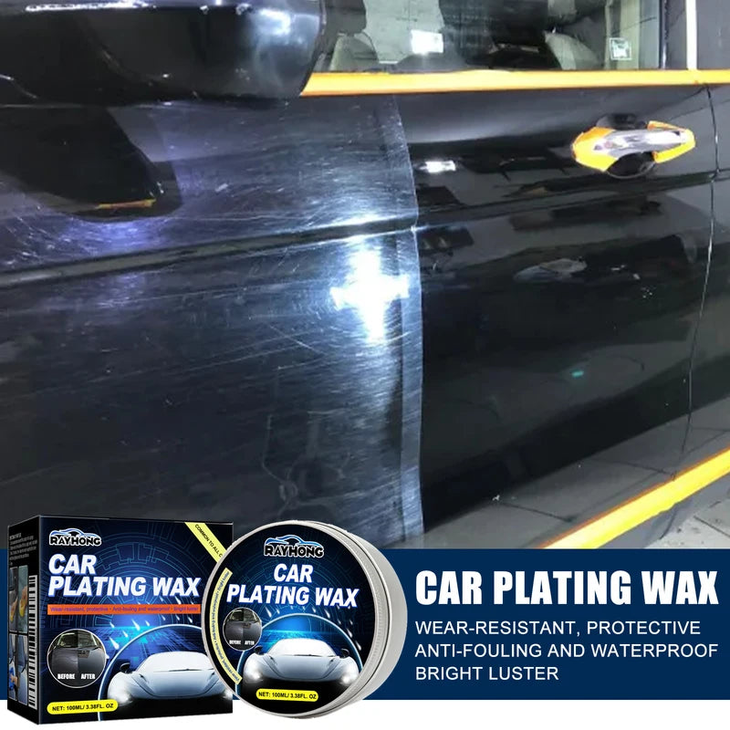 All-in-One Car Ceramic Coating Wax with Scratch Removal & Hydrophobic Sealant