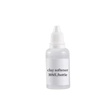 30ml Polymer Clay Softener Oil - DIY Sculpting & Surface Smoothing Aid