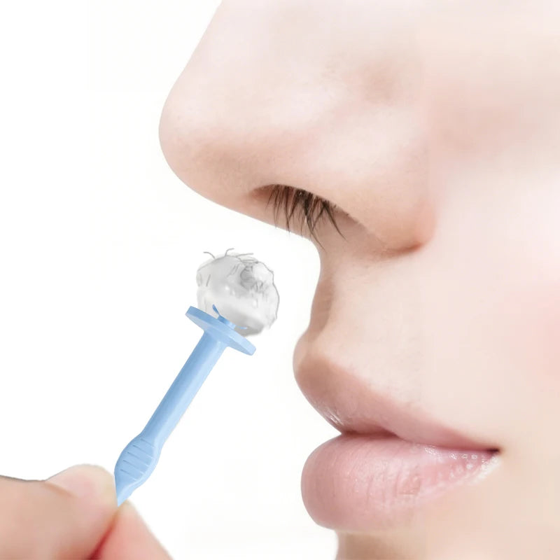 Disposable Nose & Ear Wax Applicator Sticks - 25 Double End Wax Scrapers for Facial & Body Hair Removal