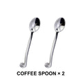 Stainless Steel Dinnerware Set with Snail Handle - Forged & Mirror Polish Kitchen Tableware