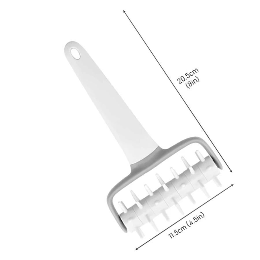 Pizza Dough Roller Needle Punch Baking Tool for Bread & Cookie Dough