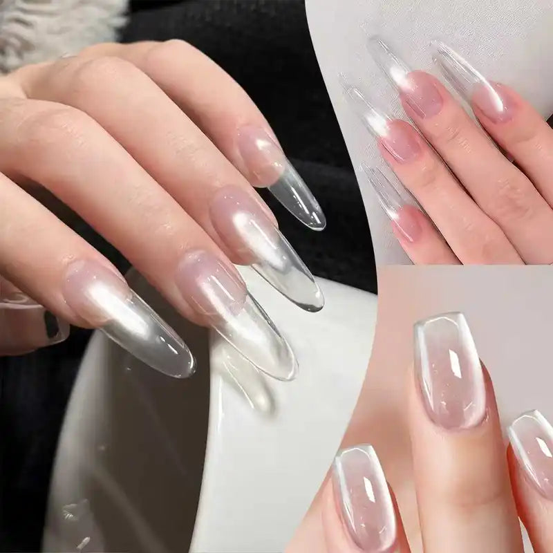 Super Bright Magnetic Cat's Eye Nail Polish Kit - UV/LED Gel Overlay Primer