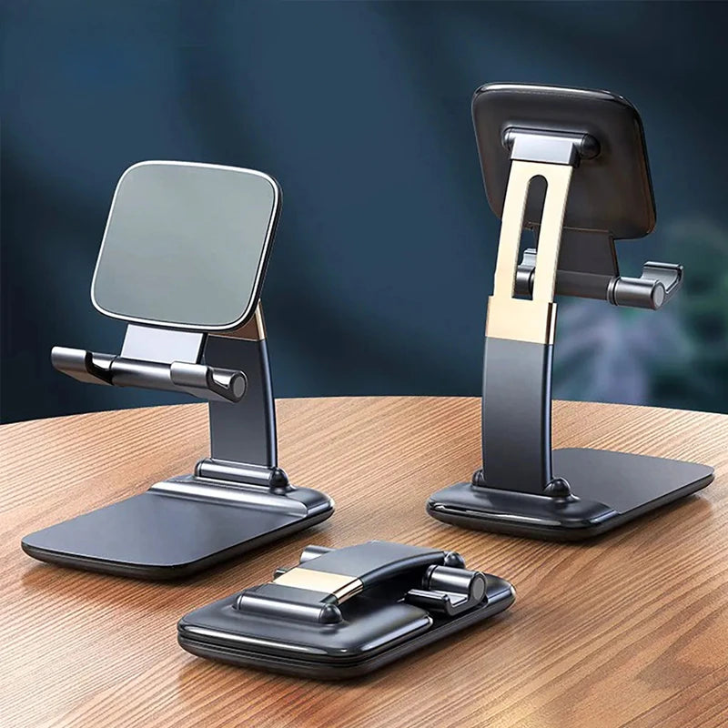 Foldable Desktop Mobile Phone & Tablet Stand Support Holder Bracket