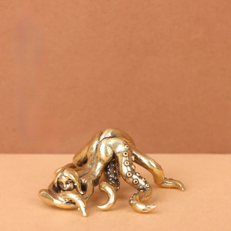 Octopus Fairy Pendant Desktop Tea Pet Decor Craft Gift