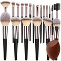 Professional Makeup Brush Set 3-20 Pcs Fluffy Foundation Eyeshadow Concealer Blending Tools