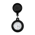 Retractable Nurse Clip-On Quartz Pocket Watch with Silicone Cover - Unisex Medical Fob Watch