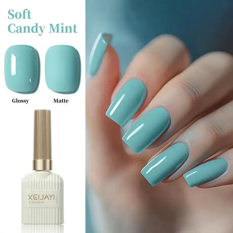 Gel Nail Polish Set 15ml Spring & Summer Colors - Long-Lasting UV LED Curing