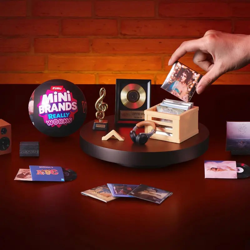 Mini Vinyl Music Player Blind Box - Zuru Mini Brand Series