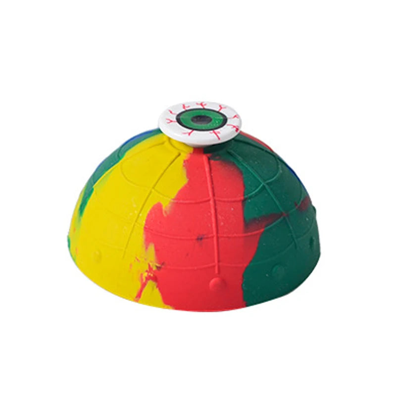 Kids Outdoor Camouflage Jumping Bouncing Ball Toy - Rotating Stress Relief Fidget Toy