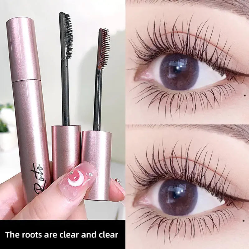 Waterproof Long Lasting Silky Lash Mascara - Black Eyelash Extension Makeup