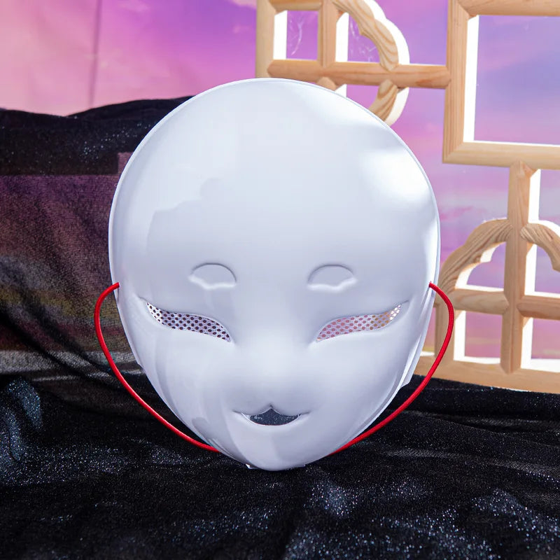 Mesh Full Face Mask for Costume Halloween Masquerade Cosplay DIY Prop