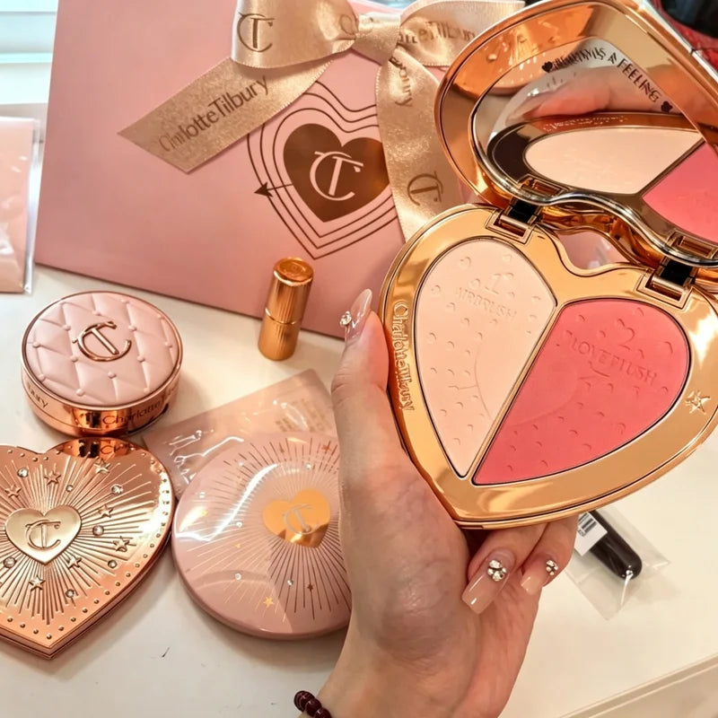 Finishing Face Powder Palette with Multiple Colors - Flawless Makeup Setting