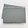 2-Piece XL Magnetic Eyeshadow Palette Set with Clear Lid & Metal Stickers